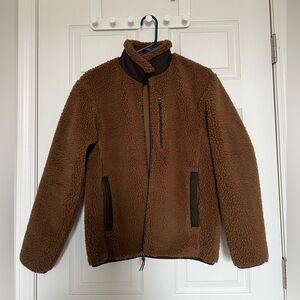Uniqlo Chestnut Fleece Jacket